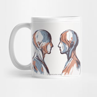 Two Colors In My Head Mug